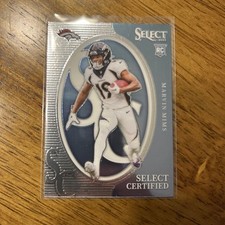 Marvin Mims Rookie 2023 Panini Select Certified