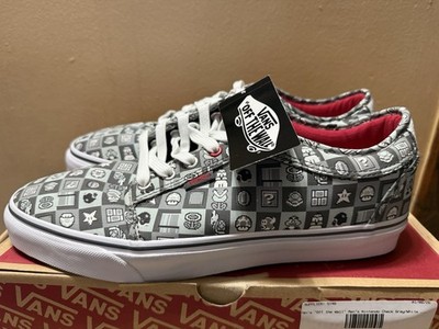 Men s 11.5 - VANS x Nintendo Authentic Chukka Low Checkerboard Sneakers *New*