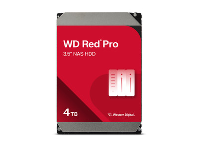 Western Digital WD4005FFBX 4TB Red Pro NAS Hard Drive 3.5'' SATA