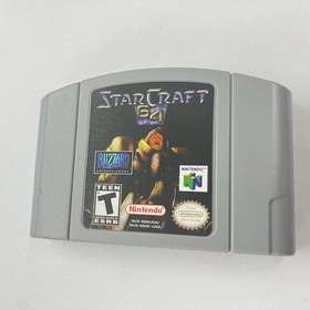 StarCraft 64 - Nintendo 64 (N64) Hard to find Tested and working Popular title