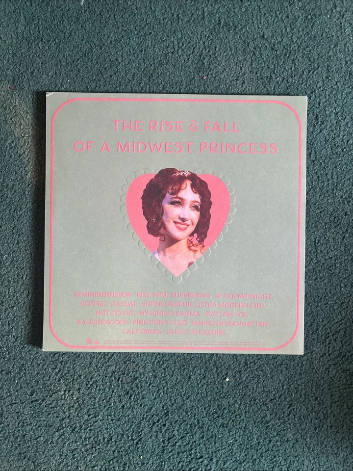 Chappell Roan The Rise & Fall of a Midwest Princess Urban Outfitters Pink Vinyl - Image 2 of 4
