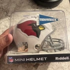 Football Roger Wehrli Signed Mini Helmet  Notification By Leaf