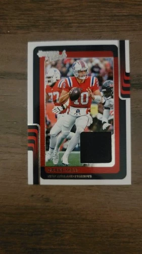 2025 Panini Donruss - Donruss Threads Drake Maye #DTH-DME (MEM)