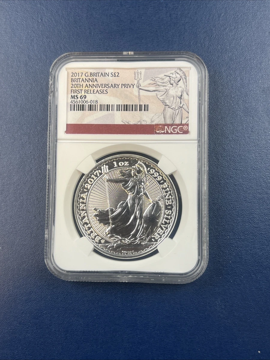 UK Britannia MS 69 Silver Bullion Coins for sale | eBay