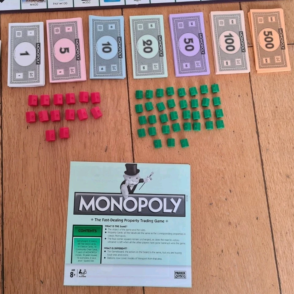 Monopoly Portsmouth Edition Pompey City Board Game 100% Complete Contents  - Image 4 of 4