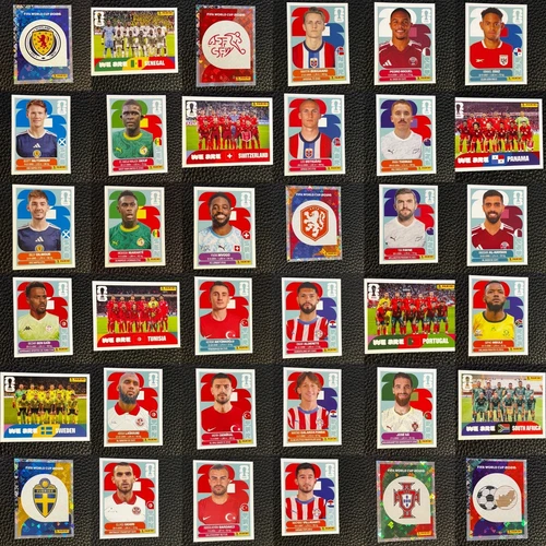 2026 Panini FIFA World Cup Stickers - You Pick  'Listing #3 Teams M to R'