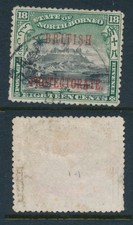 NORTH BORNEO, 1901 18c P14 fine postally used (short perf), cat GBP30