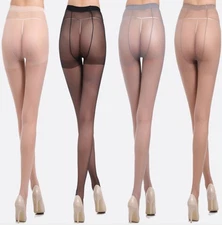 Sexy Women Thin Sheer Elastic Silk Stockings Tights Shaping Pantyhose HOT