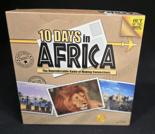 10 Days In Africa Game Of Making Connections Strategy Board Game Out Of The Box - Picture 1 of 4