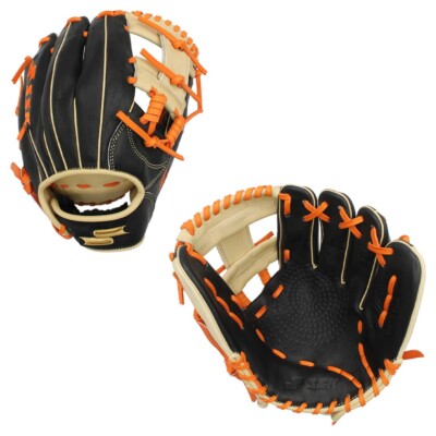 SSK Z5 Craftsman 11.5'' Infield Baseball Glove Z5-1150BLKCMLORG1