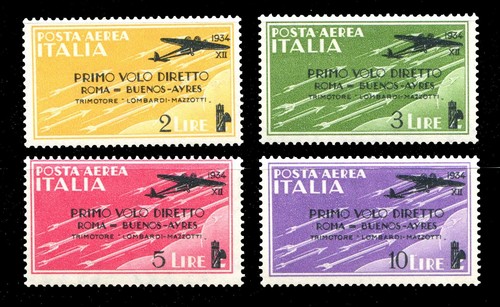Italie Royaume POSTE AÉRIENNE Toutes Les Émissions MNH ** Intactes Parfaites - Picture 9 of 10