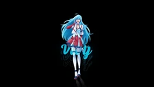 Anime Vivy Vivy Fluorite Eye S Song Girls Simple  Gaming Mat Desk 46743