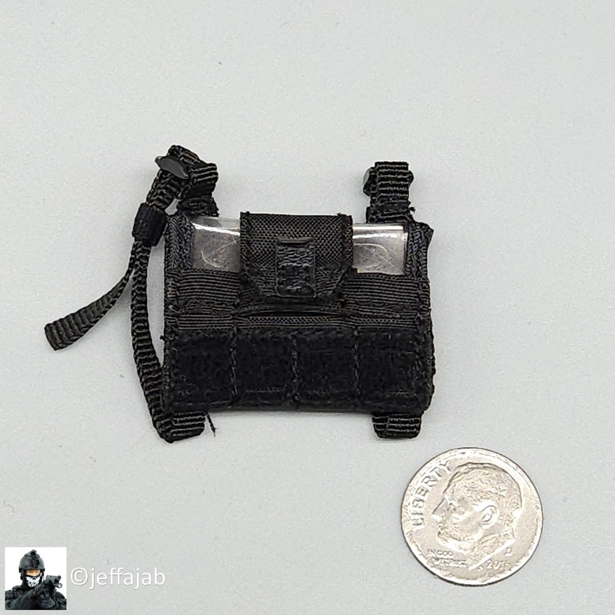 1:6 DamToys Extreme Zone Agent Hugh Laphroaig Black GRG Map