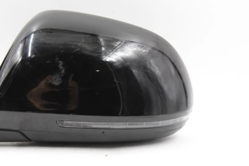 Левое со стороны водителя черное 12-проводное дверное зеркало купе с электроприводом 2009-14 AUDI A5 OEM #8264 - Изображение 2 из 4