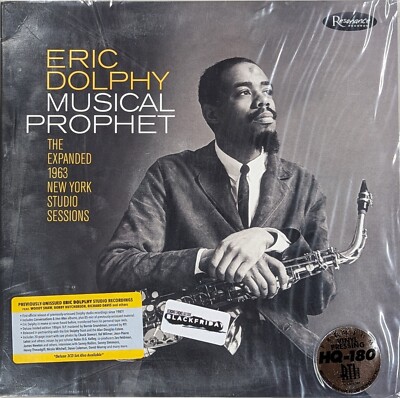 ERIC DOLPHY Musical Prophet: The Expanded 1963 New York Studio SEALED 3LP RSD