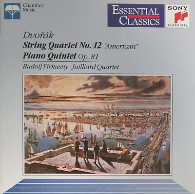 Dvorák, String Quartet 12, Piano Quintet 81, Juilliard Quartet, Firkusny (Piano)