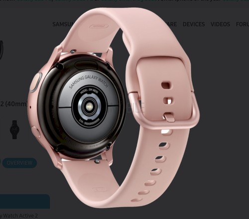 SAMSUNG water resist Galaxy Watch Active Fitness Tracker HRM GPS SM-R500 in 40mm - 第 4/8 張圖片