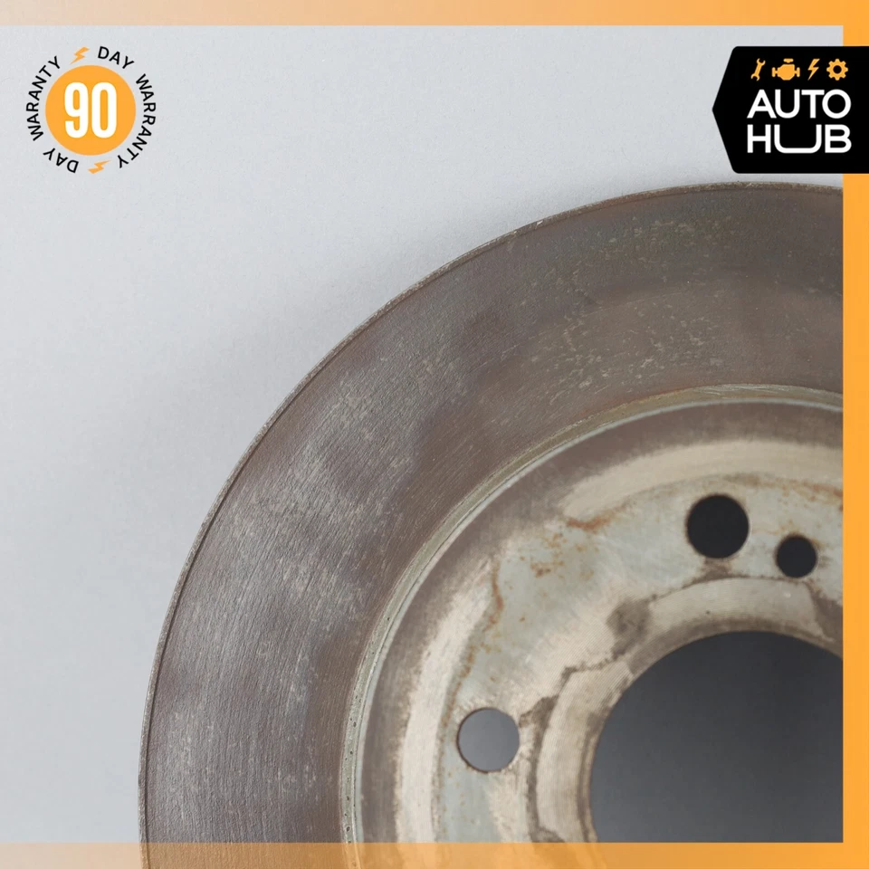 97-04 Mercedes R171 SLK280 SLK230 rotor de freio traseiro esquerdo e direito conjunto fabricante de equipamento original - Imagem 3 de 4