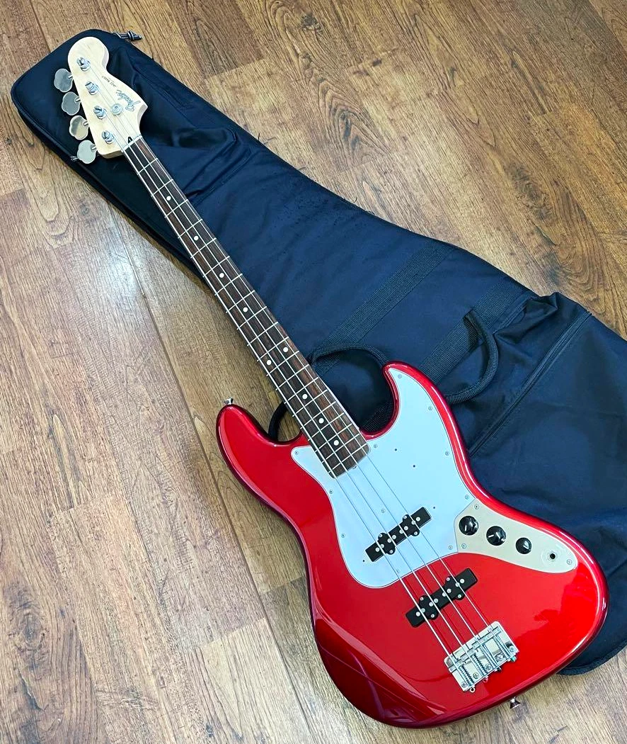 Fender Japan Jazz Bass JB-STD CAR Used Electric Bass Free Shipping From Japan M
