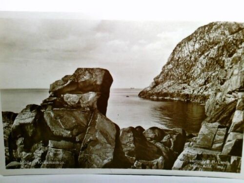 Mölle. Kullamannen. Südschweden. Alte AK s/w. Felsformationen, Küste, Bucht, Mee - Bild 1 von 2