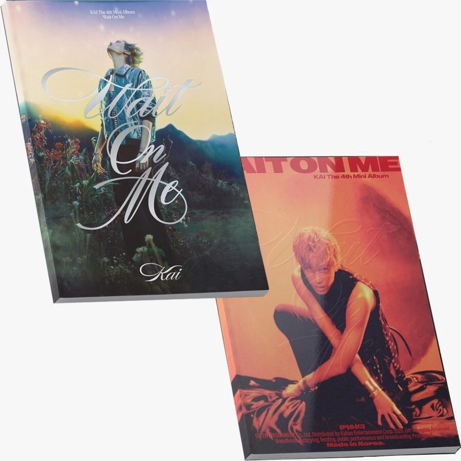 EXO KAI WAIT ON ME 4th Mini Album PHOTO BOOK Ver/CD+Book+Film+2