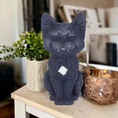 Original Nemesis Now Count Kitty Vampir Katze Figur 10 cm lustiges Geschenk Wohndeko