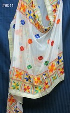 Phulkari 215 7723 Georgette Assorted Cocktail Dupatta Shawl Wrap Chunni