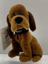 Disney Store Lady and the Tramp TRUSTY Bean Bag Plush Dog 8" Stuffed New w/Tag   