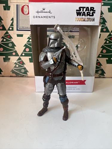 Star Wars The Mandalorian Christmas Tree Hallmark Ornament New In Box... - Picture 5 of 18