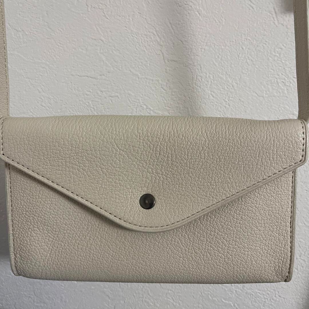 LEMAIRE Enveloppe Continental Wallet with Strap Goat Leather