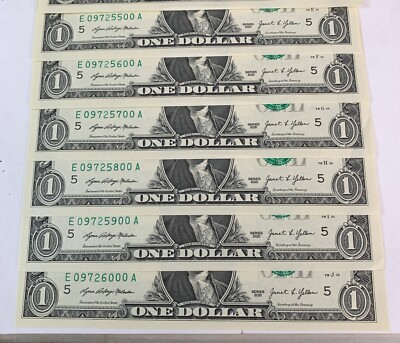 Portland Oregon Zip Code Note 97251-97260 UNCIRCULATED BEAUTIFUL