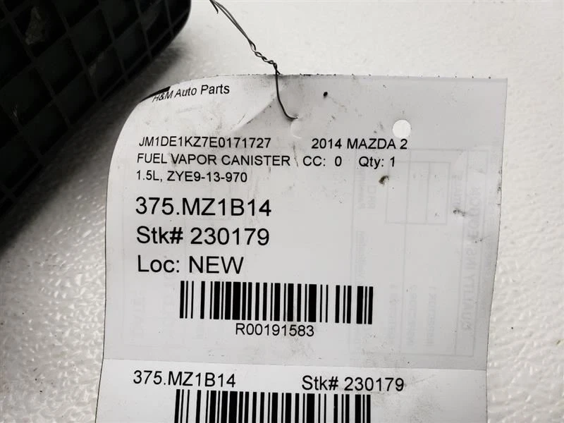 2011 2012 2013 2014 Mazda 2 Fuel Vapor Canister Charcoal OEM ZYE9-13-970 - Image 4 of 4