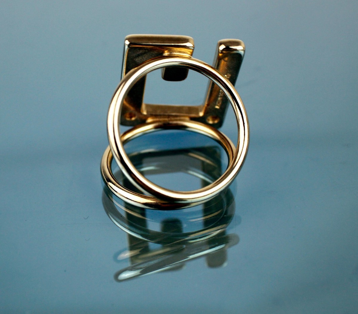 小物 Archive GUCCI Gold Scarf Ring G Logo Gucci Interlocking G Scarf Ring Metal Gold 10739054
