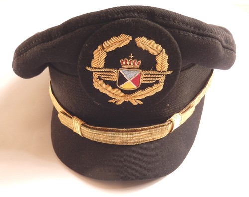SABENA BELGIAN AIRLINES VINTAGE PILOT KAPITÄNSMÜTZE MIT ABZEICHEN UM 1960 - Bild 4 von 10
