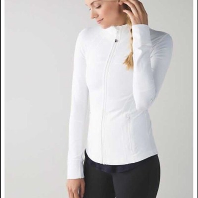 lulu white define jacket