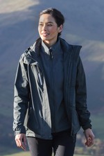 Mountain Warehouse Waterproof Ladies Jacket Softshell Lined 3 In 1 Coat Womens