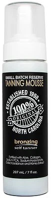 FAMOUS DAVE'S SELF TANNER DARK BRONZING MOUSSE Best VOTED #1 Self Tan bronzer Mousse Dave's