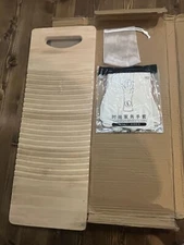 Washboard Household Dormitory Solid Wood Washboard Kneeling Punishment Creat