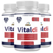 Vitaldi- Blood Support- 3 Bottles- 180 Capsules