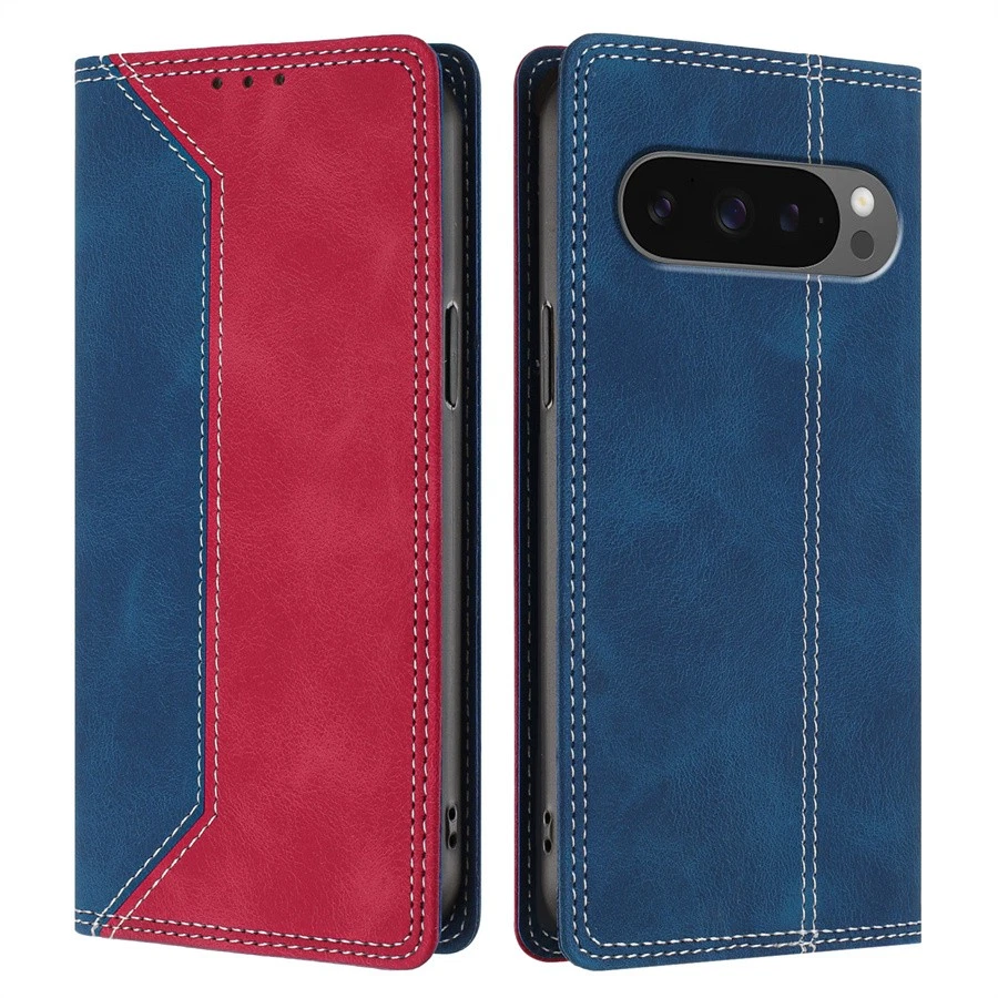 Magnetic Splicing Wallet Case Phone Case Cover for Google 10 9 8A 8 7A 7 6A 6 5A - Image 2 of 4