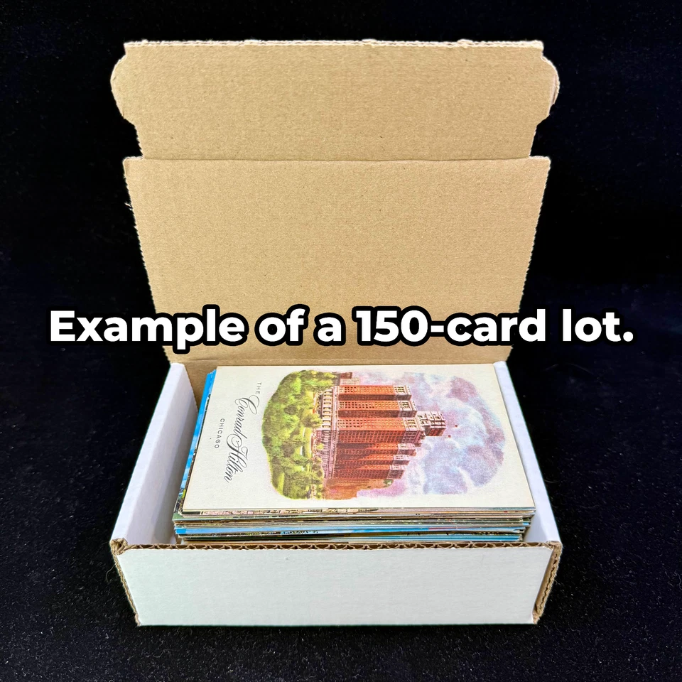 150 Postcard Lot Mixed Vintage to Modern Used & Unused Art Scrapbooking Crafting - Image 3 of 4