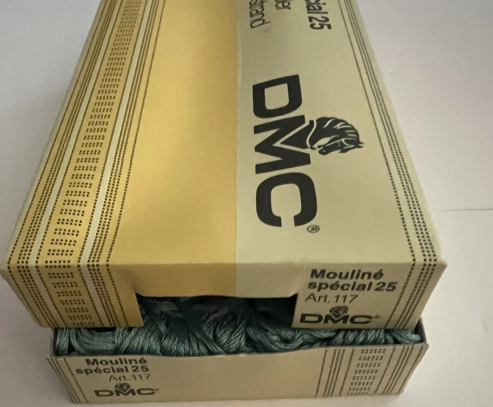 DMC Embroidery Floss Color # 598 Light Turquoise Floss Box of 24 New - Image 4 of 4