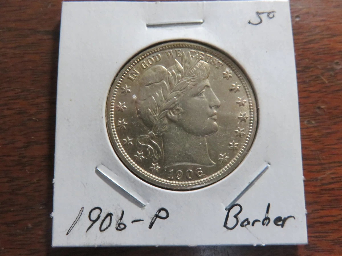 1906 Barber Half Dollars for sale | eBay