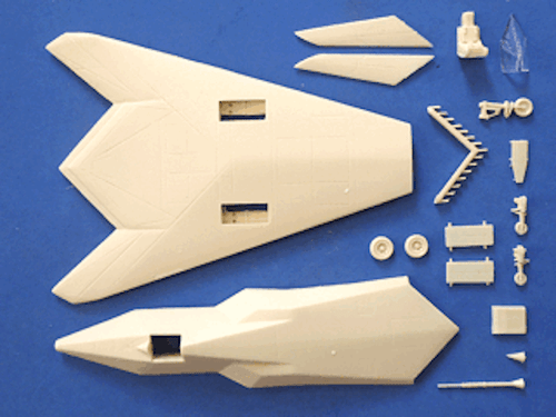 Anigrand Models 1/72 LOCKHEED HAVE BLUE Stealth Aircraft - Picture 2 of 4
