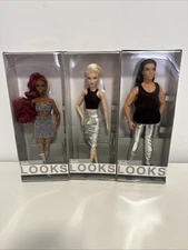 Barbie Signature LOOKS Dolls #7, 8, 9 Lot Bundle!
