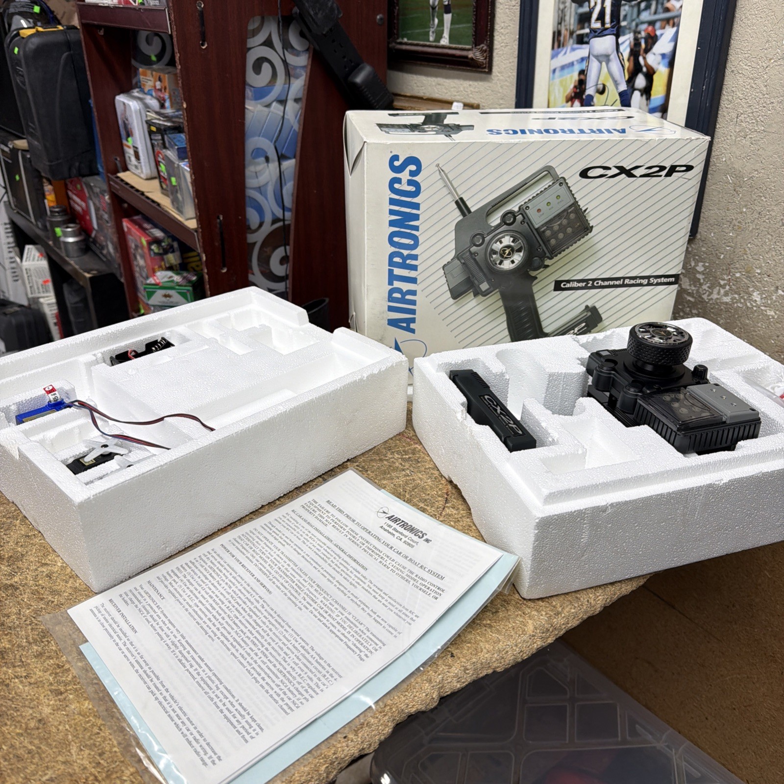 Airtronics CX2P Caliber 2 Channel Racing System Remote Contr