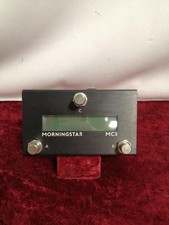 Morningstar MC3 MIDI Controller Pedal Compact 3-Switch 180 Presets TRS MIDI