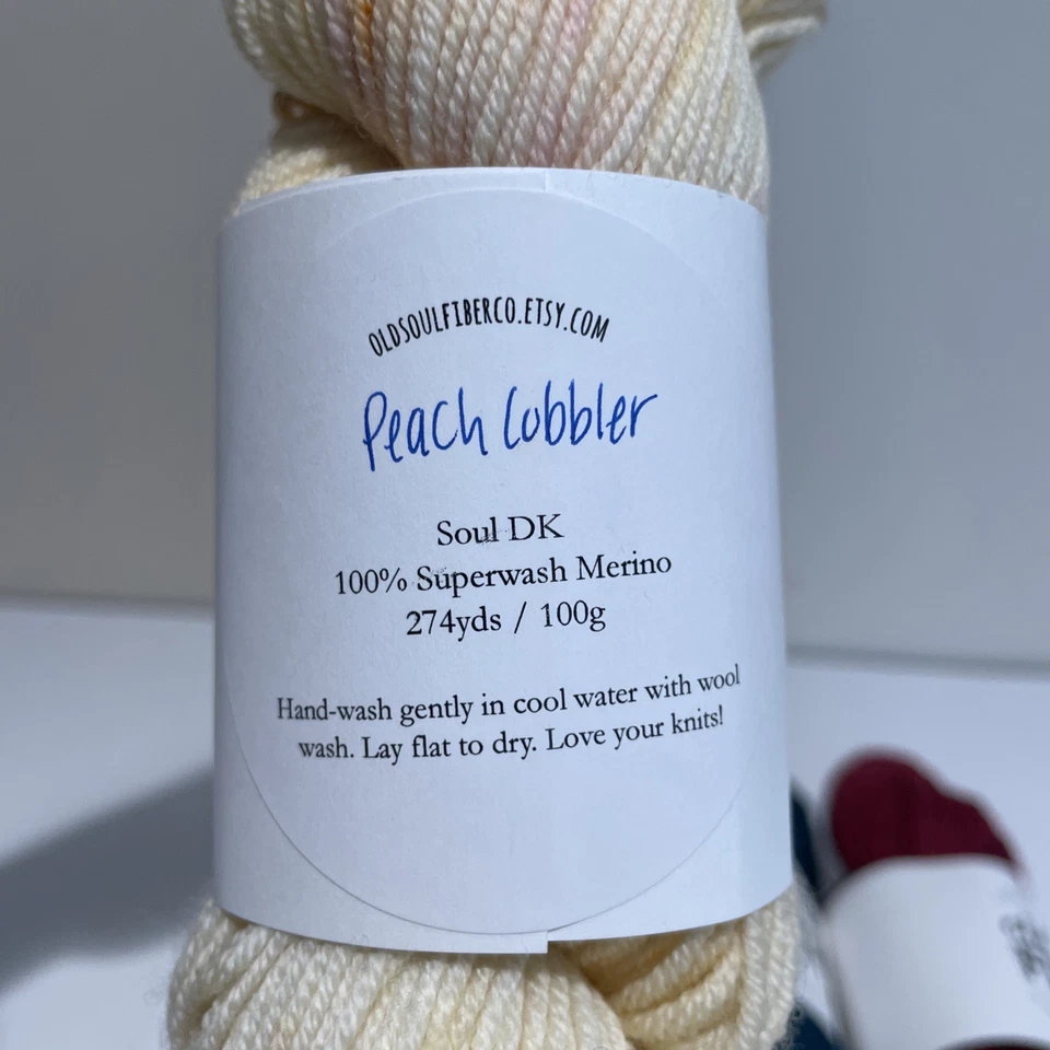 Old Soul Fiber Yarn 100% Superwash Merino Wool Fingering Weight Lot of 4 Skeins - Image 4 of 4