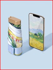 Random color Mini Sun Umbrella Anti UV 6-Folding Portable Lightweight Umbrellas