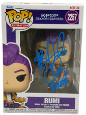 Arden Cho Signed Rumi Funko Inscription K Pop Demon Hunters Autograph Beckett